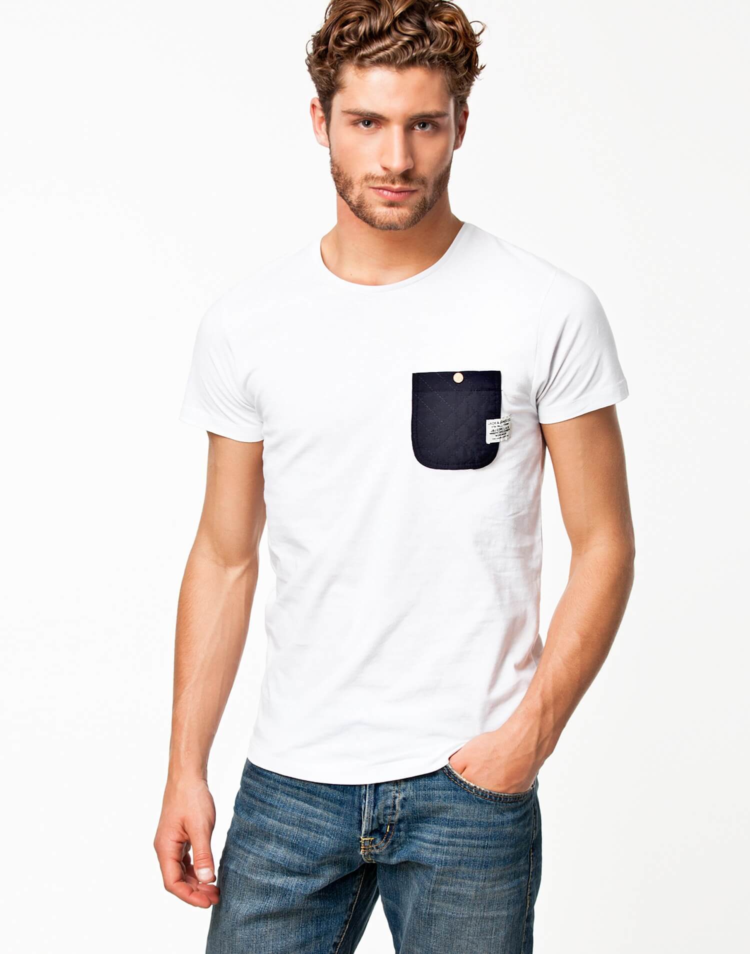 تی شرت Pima SS O-Neck NOOS Selected Homme - Image 5