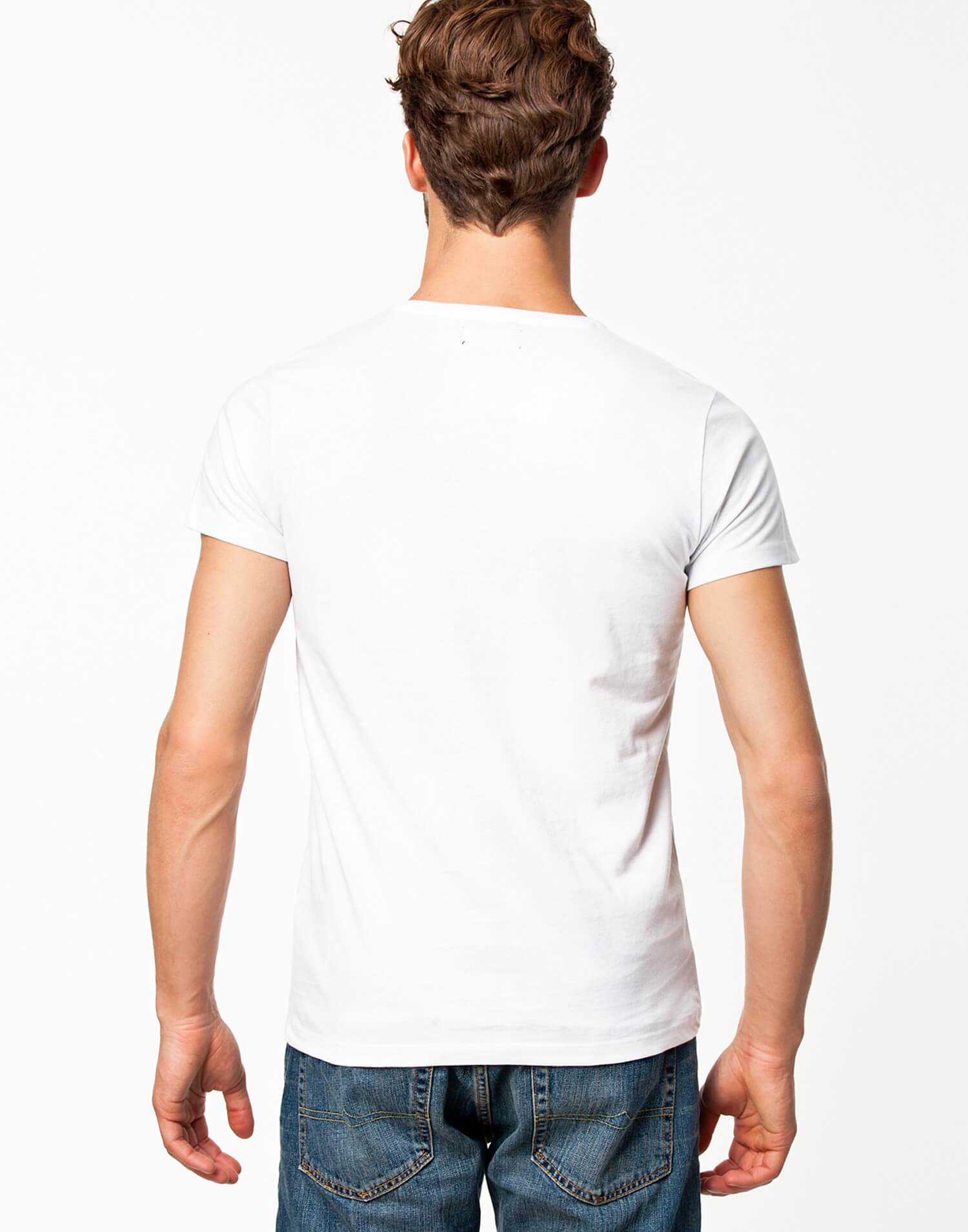 تی شرت Pima SS O-Neck NOOS Selected Homme - Image 4